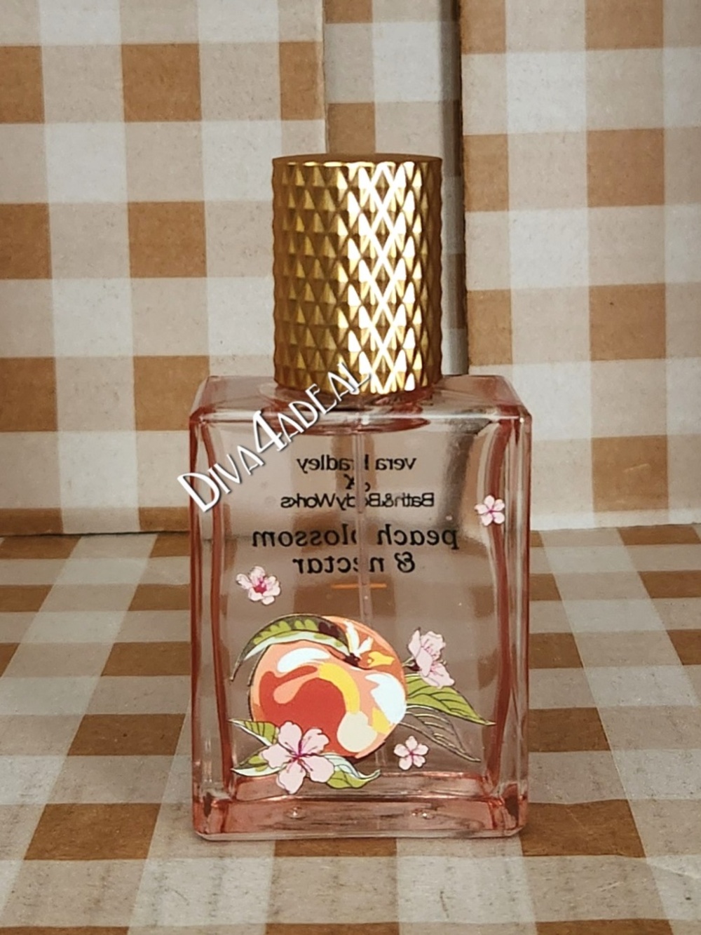 Bath & Body Works X Vera Bradley PEACH BLOSSOM & Nectar 1.7 FL OZ EDP 2PC Spray - Picture 3 of 4